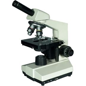 1600X LED Biological Microscope, Monocular/Binocular/Trinocular Head, Coarse & Fine Focus, Lab Use