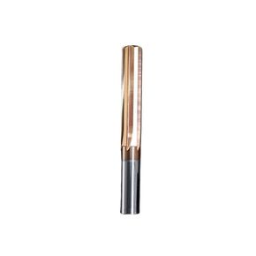 2mm-20mm Carbide Reamer Coated Spiral Straight Flute H7 Chucking Hardened Steel Metal Cutter 4 6 Flute CNC Hole Tool(Straight Flute,14x150)