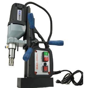 BLUEROCK Magnetic Drill BRM-35A-B w/ 1" Annular Cutter Set - Mag w/Broach