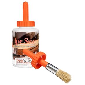 Deckwise Ipe Seal Seal Hindwood End Grain Sealant لنهايات لوحة قطع جديدة أو تفتيت (16 أوقية).