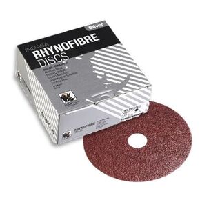 Buy Indasa 5" Rhynofibre "A" Silver Resin Fiber Grinding Discs, 1000 Series 50