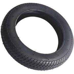 255x55 Anti-Skid Wear-Resistant Inner & Outer Tires for Kids' Three-Wheel Scooters & Bicycles, Replacement Tire Set for Children's Hand Push Trikes(Inner tues)