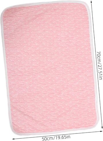 BESPORTBLE 2pcs Reusable Urinal Mats for Soft and Lightweight Changing Pads for Home and Travel Machine Washable Nursing Accessories in Saudi Arabia