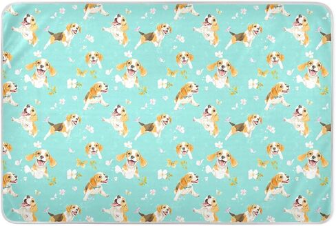 Shetland Sheepdog Dogs Hot Pink Extra Resable Devable Covers Cover Covers Bait Bight Usporbent Diaper Diaper Pad Plate Plateable Liners للأطفال الصغار ، 52 "L x 34" W in Kuwait