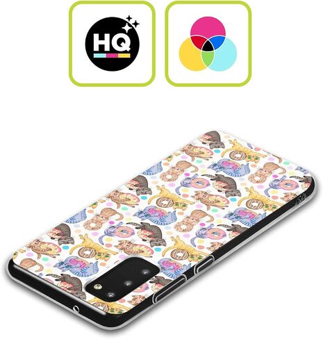 Head Case Designs Officially Licensed Micklyn Le Feuvre Cute Baby Elephant Animals Soft Gel Case [Military Grade Protection] Compatible with Samsung Galaxy A34 5G in Kuwait