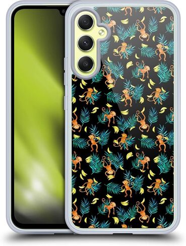 Head Case Designs Officially Licensed Micklyn Le Feuvre Cute Baby Elephant Animals Soft Gel Case [Military Grade Protection] Compatible with Samsung Galaxy A34 5G in Kuwait