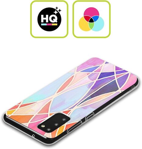 Head Case Designs Officially Licensed Micklyn Le Feuvre Watercolour Heart Connections Patterns Soft Gel Case [Military Grade Protection] Compatible with Samsung Galaxy A34 5G in Saudi Arabia