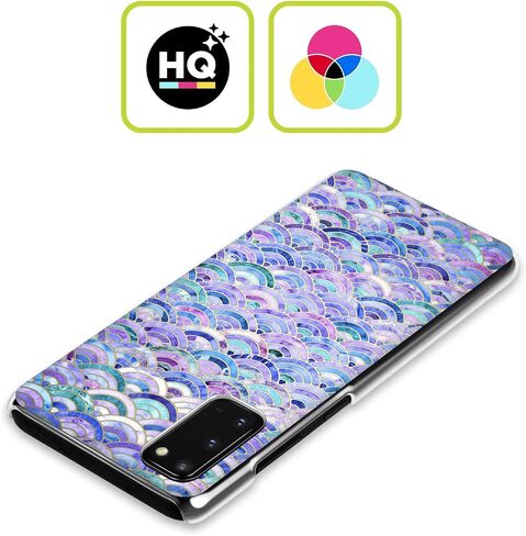 Head Case Designs Officially Licensed Micklyn Le Feuvre Gilded Stone Tiles Marble Patterns Hard Back Case Compatible with Samsung Galaxy S23 Ultra 5G in Kuwait