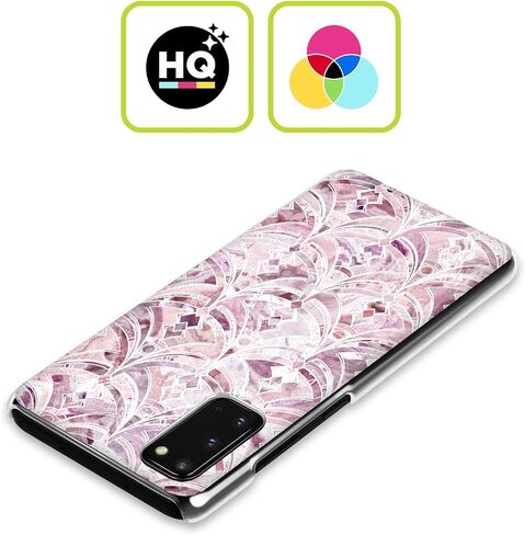 Head Case Designs Officially Licensed Micklyn Le Feuvre Gilded Stone Tiles Marble Patterns Hard Back Case Compatible with Samsung Galaxy S23 Ultra 5G in Kuwait