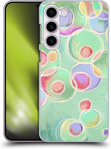 Head Case Designs Officially Licensed Micklyn Le Feuvre Pineapples and Crystals Patterns Hard Back Case Compatible with Samsung Galaxy S23+ 5G in Kuwait