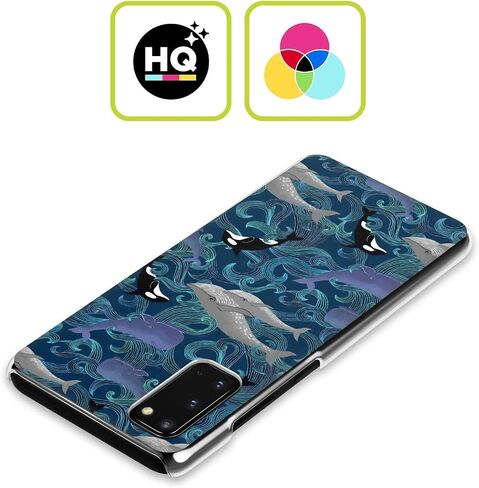 Head Case Designs Officially Licensed Micklyn Le Feuvre Pineapples and Crystals Patterns Hard Back Case Compatible with Samsung Galaxy S23+ 5G in Kuwait