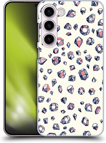 Head Case Designs Officially Licensed Micklyn Le Feuvre Pineapples and Crystals Patterns Hard Back Case Compatible with Samsung Galaxy S23+ 5G in Kuwait