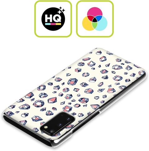 Head Case Designs Officially Licensed Micklyn Le Feuvre Pineapples and Crystals Patterns Hard Back Case Compatible with Samsung Galaxy S23+ 5G in Kuwait
