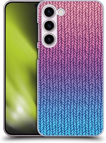 Head Case Designs Officially Licensed Micklyn Le Feuvre Pineapples and Crystals Patterns Hard Back Case Compatible with Samsung Galaxy S23+ 5G in Kuwait