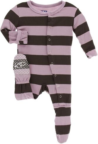 KicKee Pants Little Girls Print Footie with Snaps, Infants & Toddlers in Saudi Arabia