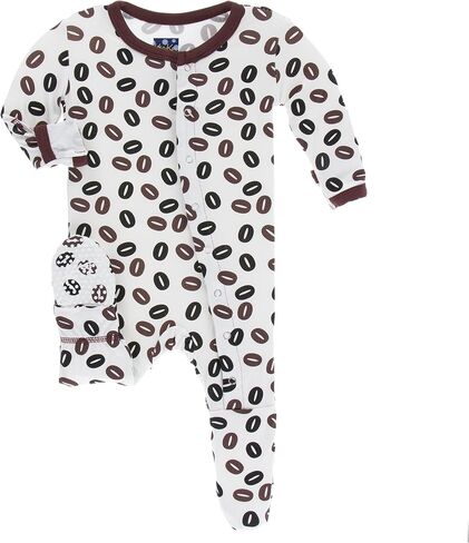 KicKee Pants Little Girls Print Footie with Snaps, Infants & Toddlers in Saudi Arabia