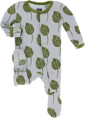 KicKee Pants Little Girls Print Footie with Snaps, Infants & Toddlers in Saudi Arabia
