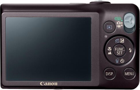 Canon PowerShot SD1300 هي 12.1 ميجابكسل الكاميرا الرقمية مع صورة مصورة بصرية عالية الزاوية 4x و Zoom و 2.7 بوصة LCD (الفضة) in Kuwait