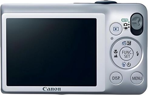 Canon PowerShot SD1300 هي 12.1 ميجابكسل الكاميرا الرقمية مع صورة مصورة بصرية عالية الزاوية 4x و Zoom و 2.7 بوصة LCD (الفضة) in Kuwait