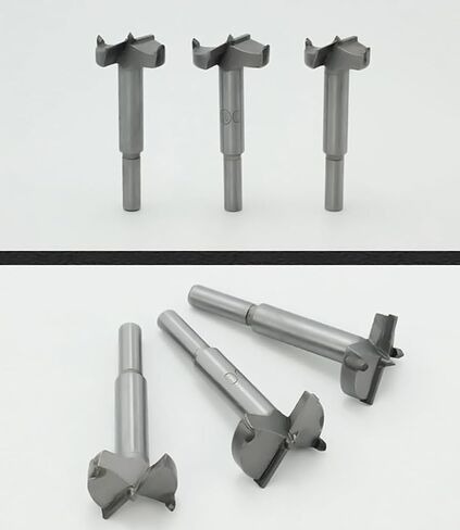 Meichoon Forstner Drill Bits 35mm Carbon Woodworking Tool Punching Bit Wood Slabs Flat Wing Drilling Hole Hinge Cemented Carbide Drilling Set in Saudi Arabia