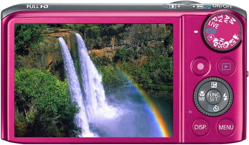 Canon PowerShot SX260 HS 12.1 MP CMOS DIGITAL CAMERA مع 20x صورة مثبتة على ZOOM 25MM زاوية واسعة الزاوية و 1080 بكسل HD الفيديو (أسود) in Kuwait