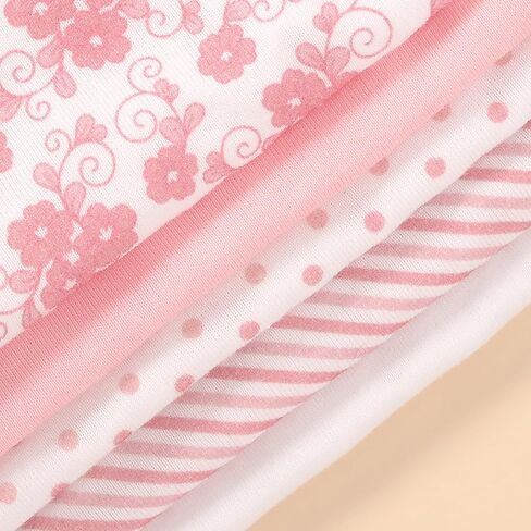 5 عبوة طفل ناعم وامتصاص الملابس للجنسين (Pink-HH) in Kuwait