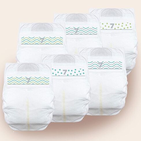 Cuties | Skin Smart و Extorbent و Hypoallergenic Diapers مع علامات تبويب مرنة وآمنة | الحجم 7 | 80 العد in Kuwait