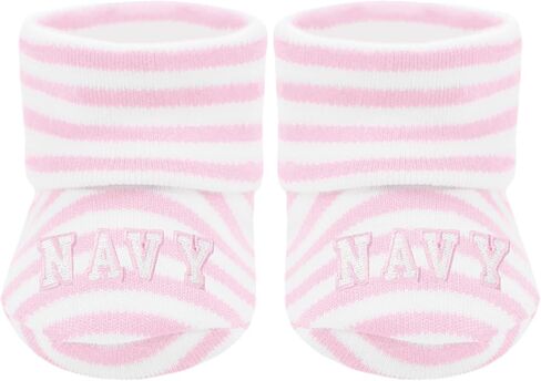 Creative Knitwear College Baby Bootie Sock - شعار الفريق ، ألوان متعددة ، للجنسين (حديثي الولادة - 6 أشهر) in Kuwait