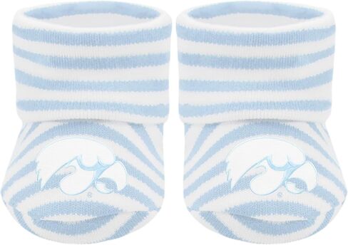 Creative Knitwear College Baby Bootie Sock - شعار الفريق ، ألوان متعددة ، للجنسين (حديثي الولادة - 6 أشهر) in Kuwait