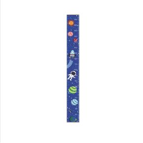 77 * 8.3-inch Height Measurement Chart for Children's Growth, Suitable for Both Boys and Girls, Hanging-Style Chart, Removable and Easy to Store (White)