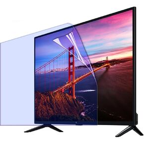 65 Inch Anti-Glare TV Film - Anti- Blue Light Screen Protector, Filter Blocking Blue Light From 400 To 450Nm, Protection Eyes