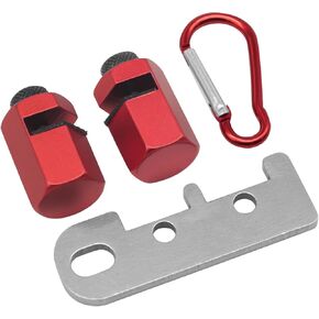 High Accuracy Aluminum Alloy Hexagonal Stair Gauge Jigs for Woodworking, Aluminium Alloy Clamp Stair Gauge Framing Attachment Jigs, Stair Measuring Tool for Stair Layout Woodworking (#1)