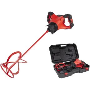 RUBIMIX-9 Supertorque Mortar Mixer with Chuck | Powerful 1800 W | Facilitates Homogeneous Mixing of the Materials and Prevents the Creation of Bubbles and/or Lumps