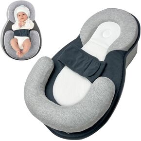 Baby Feeding Support Pillow,Reflux Breastfeeding Nursing Pillow to Reduce Spit-Up,Anti Reflux Newborn Removable Feeding Pillows