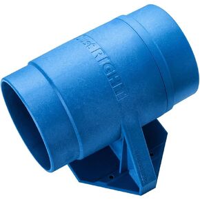 4" Mountable Dust Right Dust Collector Coupler - Reinforced ABS Plastic Dust Collection Hose - Shop Dust Collectors for Strength & Durability - Dust Collector Accessories for Single Shop-Vacuum Hose