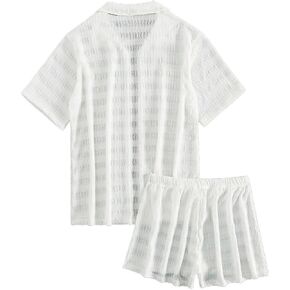 Women Swimsuit Cover Up Summer Beach Solid Color Cover Up Top