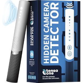 Hidden Camera Detectors – Small Anti Spy Audio Video GPS Tracker RF Detector for Wireless Cameras and Cars Tracking Device - Mini Travel Pen for Finding Spying Voice Recorder Bug Devices