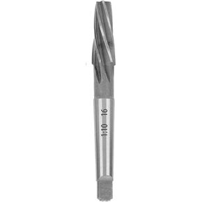 Taper Pin Hand Reamer 1:10 Conical Degree Sharp Manual Pin HSS Alloy Steel 9XC Blade Taper Shank Machine Reamer CNC Tools Milling Cutter(18mm)