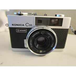 Konica C35 35MM Film Camera Konica Hexanon 38mm F2.8 Lens Iso Settings