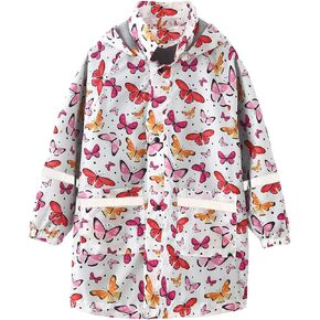 Kids Raincoat Rain Suit Boys Girls Waterproof Hooded Coat Jacket Outwear Raincoat Hoodies Outdoor Sports
