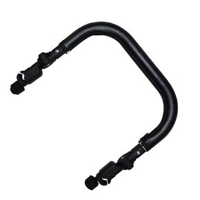 STOBOK Stroller Armrest Replacement Armrest for Strollers Adjustable Handlebar Soft Compatible Easy to Clean and Install