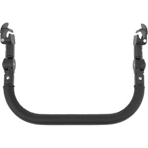 Baby Stroller Bumper Bar Replacement Armrest Detachable Stroller Bar Armrest Handlebar Crossbar Accessories PU Leather Handle Cover Adjustable Angle for Bugaboo Bee 3/5/6