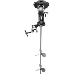 50 Gallon Pneumatic Agitator 1/2HP 2000RPM Pneumatic Mixer with a Clip Bung Mount Tank Barrel Drum Bracket Mixer Paint Stirring Machine Bracket Air Agitator Paint Mix Tool