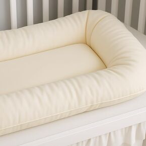 100% Cotton Extra Soft Newborn Baby Cocoon Nest (Cinza)