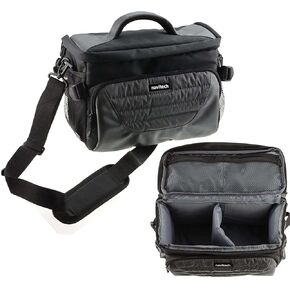 Navitech Grey Protective Portable Handheld Binocular Case Travel Bag - Compatible With STEINER Hunting Xtreme 8x56 Binoculars