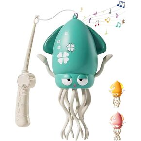 Electric Crawling Octopus Toy, Dancing Octopus Toy, Crazy 8-Leg Auto-Dance Octopus, Crawling Dancing Automatic Obstacle Sensor, Smart-Tentacle Self-Navigating Robotic Toys (Pink)