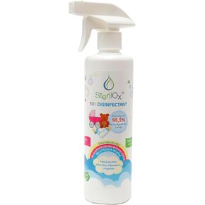 TOY – Gentle Toy & Hand Cleaner for Babies and Kids – Alcohol-Free, Fragrance-Free – HOCl-Based Natural Formula – No Rinse – 500 ml / 16.9 fl oz