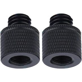 2X DSLR Camera Screws 3/8 to M6 Conversion Screw for Projector Tripod