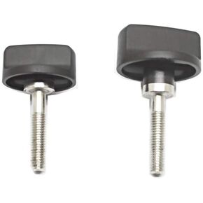 2pcs Replacement Tripod Monopod Thumb Screws 3 Way Bolts Thumb Screw Repair Parts for 3-Way Grip Tripod Bracket