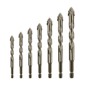 Quickpierce High-Performance Titanium-Coated Drill and Tap Set, Multifunction Drill Bit Set, Efficient Drill and Tap Set High Performance, High Hardness Skewed Head Eccentric Drill Bits